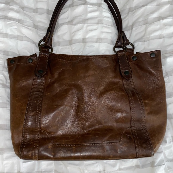 Frye Melissa Satchel Purse - Picture 1 of 5